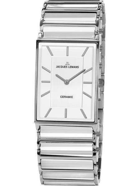 Jacques Lemans 1-1651E Reloj para mujer, correa de cerámica
