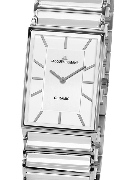 Jacques Lemans 1-1651E ladies' watch, ceramics strap