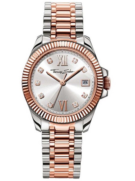 Thomas Sabo WA0219-272-201 Relógio para mulher, pulseira de acero inoxidable