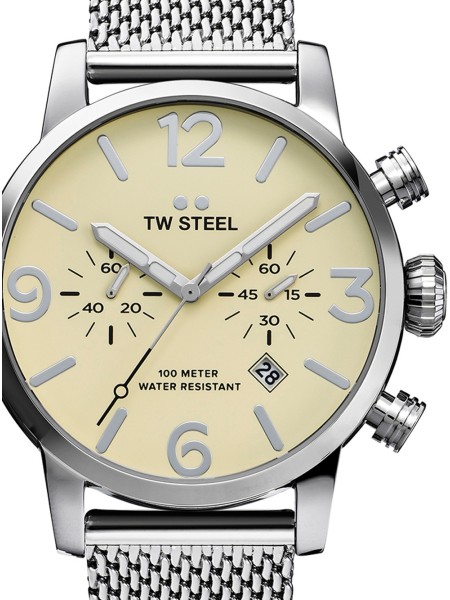 TW-Steel MB3 Reloj para hombre, correa de acero inoxidable