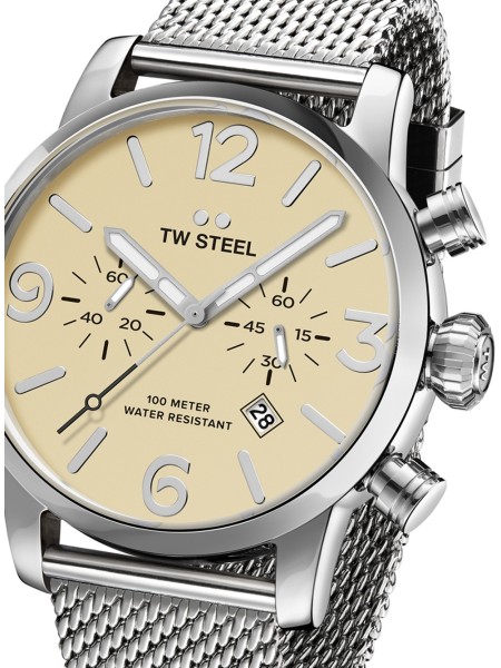 TW-Steel MB3 Reloj para hombre, correa de acero inoxidable