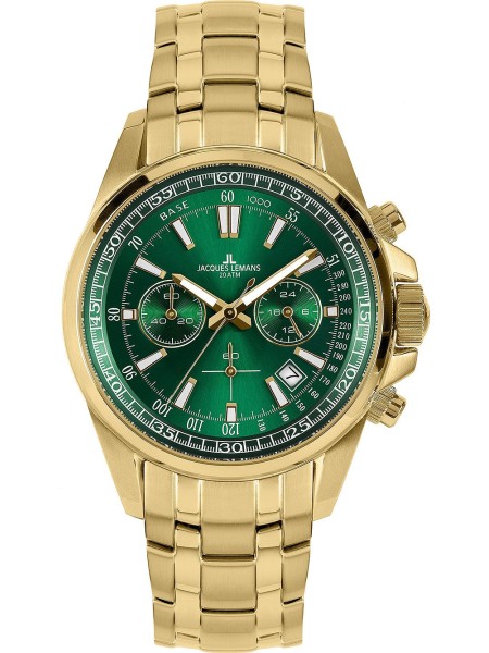 Jacques Lemans 1-2117P men's watch, acier inoxydable strap
