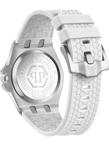 Philipp Plein PWJAA0122 moterų laikrodis, silicone dirželis