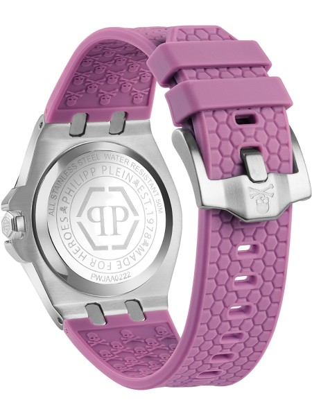 Philipp Plein PWJAA0222 ladies' watch, silicone strap