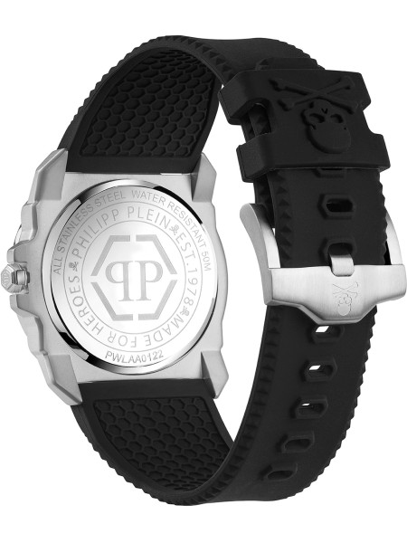 Philipp Plein PWLAA0122 herrklocka, silikon armband