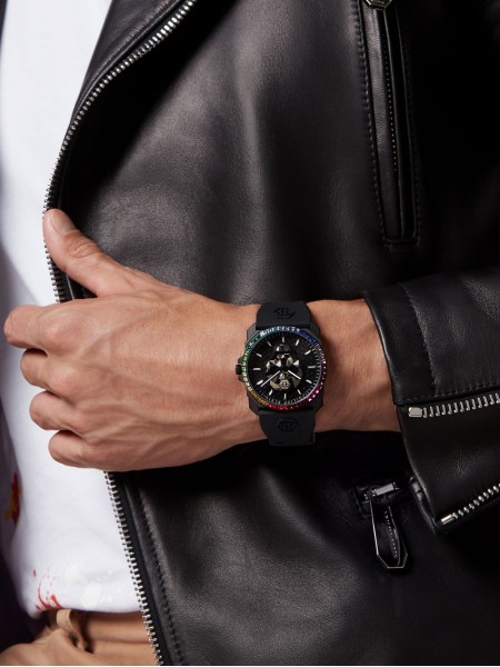 Philipp Plein PWLAA0522 men's watch, silicone strap