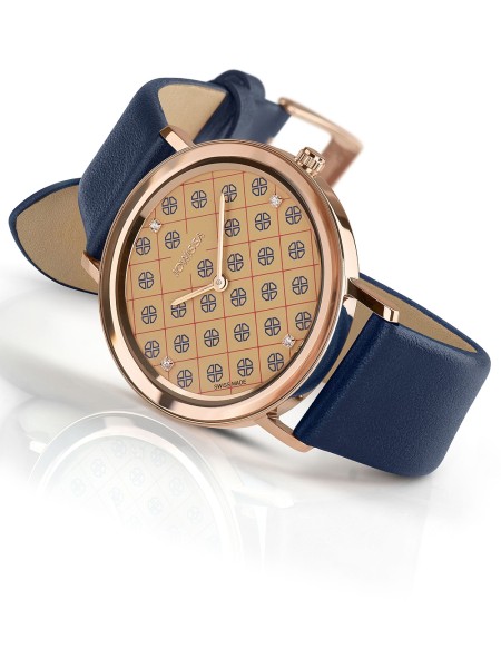 Jowissa J6.223.M Relógio para mulher, pulseira de cuero real