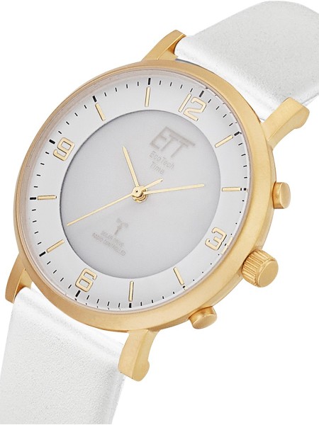 ETT Eco Tech Time ELS-11571-11L γυναικείο ρολόι, με λουράκι real leather