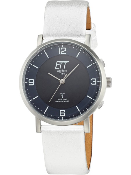 ETT Eco Tech Time ELS-11570-81L ladies' watch, real leather strap