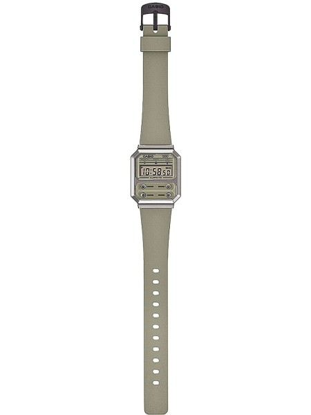 Casio A100WEF-3AEF Γυναικείο ρολόι, resin λουρί
