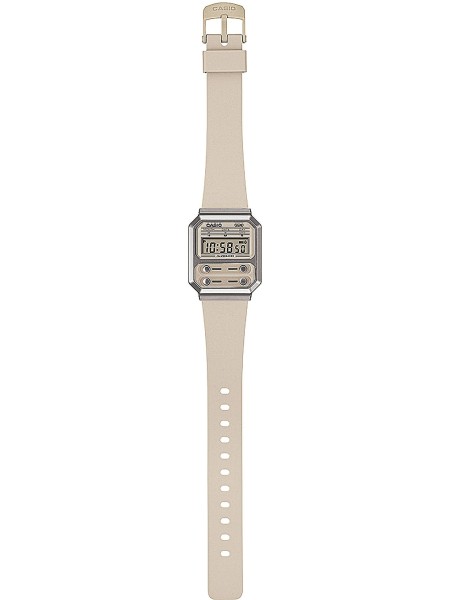 Casio A100WEF-8AEF Relógio para mulher, pulseira de resina
