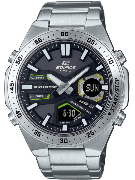 Casio EFV-C110D-1A3VEF men's watch, stainless steel strap