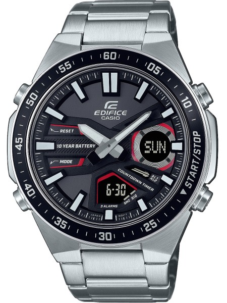 Casio EFV-C110D-1A4VEF men's watch, stainless steel strap
