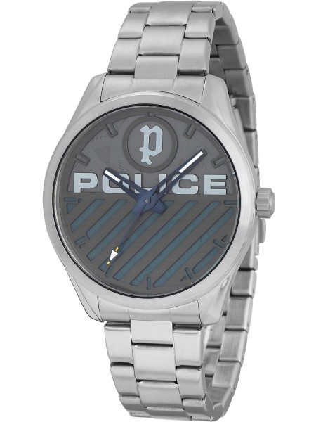 Police PEWJG2121404 Herrenuhr, stainless steel Armband