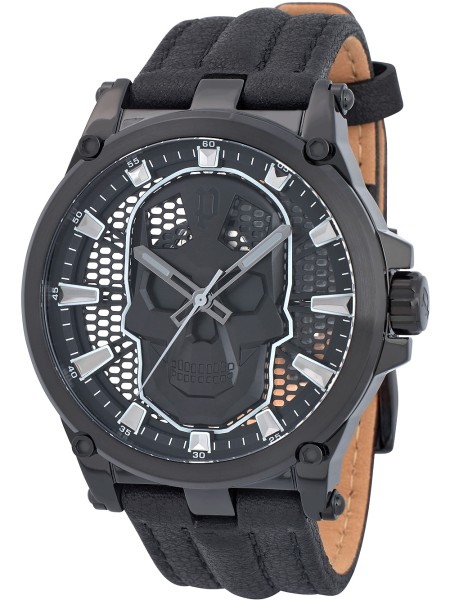 Police PEWJA2108203 men's watch, real leather strap
