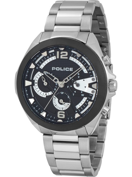 Police PEWJK2108741 men's watch, acier inoxydable strap