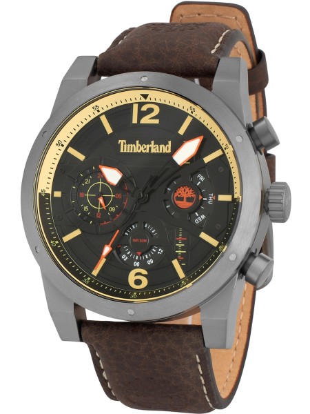 Timberland TDWGF2100001 Reloj para hombre, correa de cuero real
