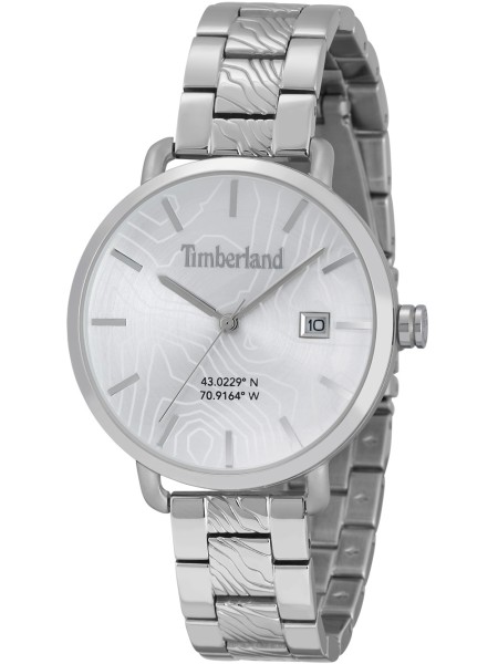 Timberland TDWLH2101701 Reloj para hombre, correa de acero inoxidable
