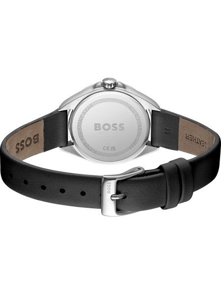 Hugo Boss 1502624 Relógio para mulher, pulseira de cuero real