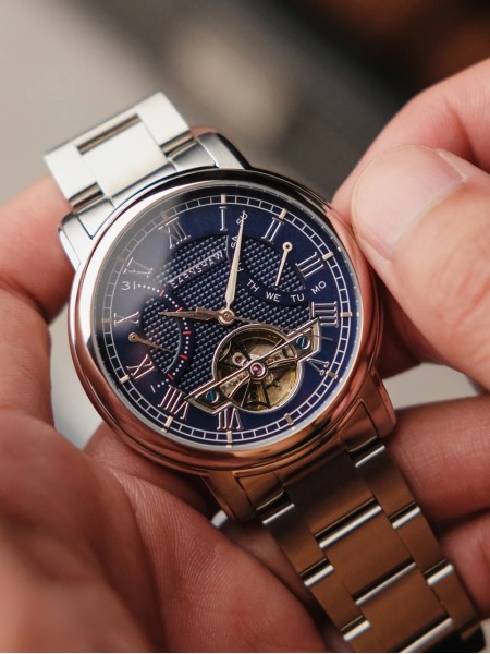 Thomas Earnshaw ES-8169-22 men's watch, stainless steel strap