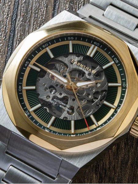 Thomas Earnshaw ES-8182-77 men's watch, stainless steel strap