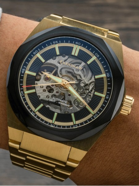 Thomas Earnshaw ES-8182-99 men's watch, stainless steel strap