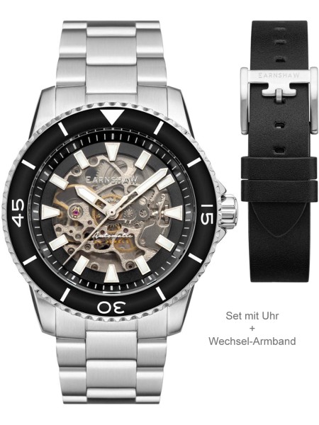 Thomas Earnshaw ES-8227-11 men's watch, stainless steel strap
