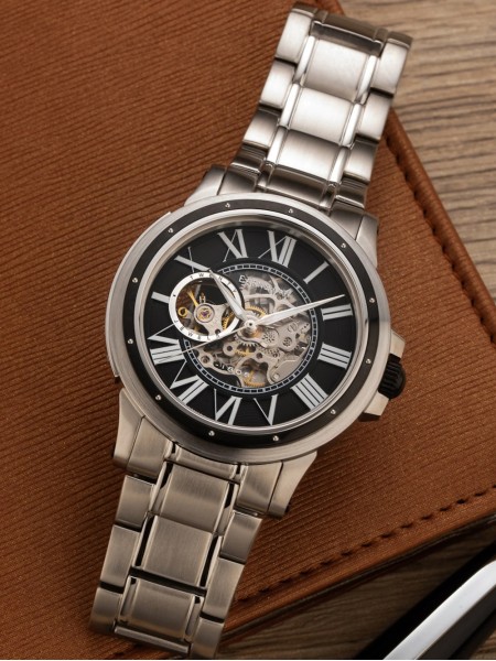 Thomas Earnshaw ES-8243-22 men's watch, stainless steel strap