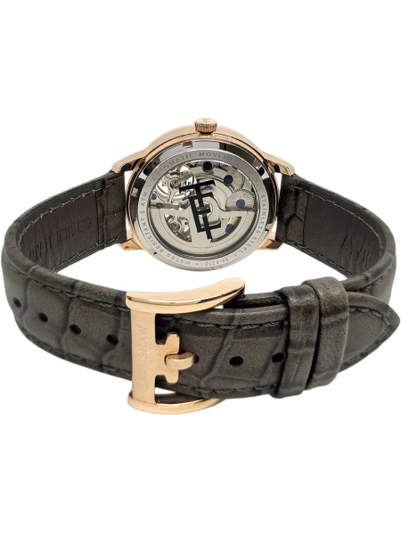 Thomas Earnshaw ES-8273-07 men's watch, real leather strap