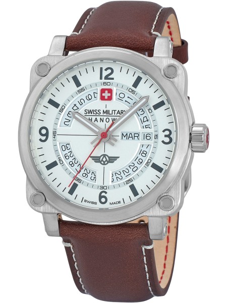 Swiss Military Hanowa SMWGB2101102 Reloj para hombre, correa de cuero real