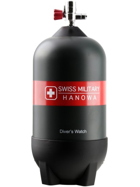 Swiss Military Hanowa SMWGN2200330 herenhorloge, siliconen bandje