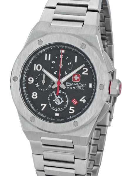 Swiss Military Hanowa SMWGI2102001 montre pour homme, acier inoxydable sangle