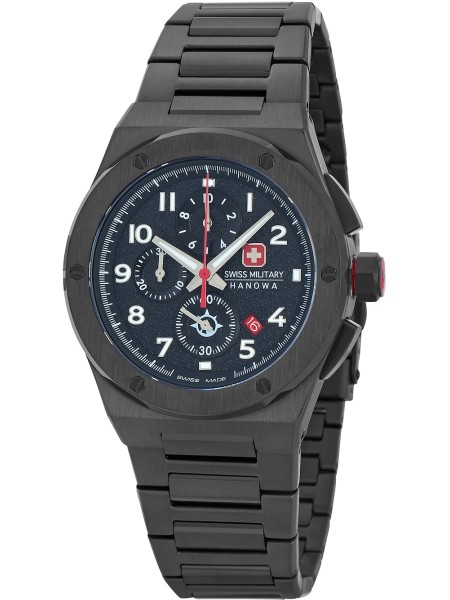 Swiss Military Hanowa SMWGI2102031 montre pour homme, acier inoxydable sangle