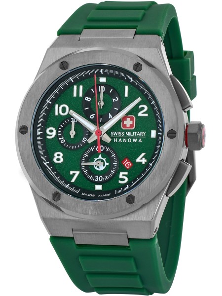 Swiss Military Hanowa SMWGO2102040 Reloj para hombre, correa de silicona