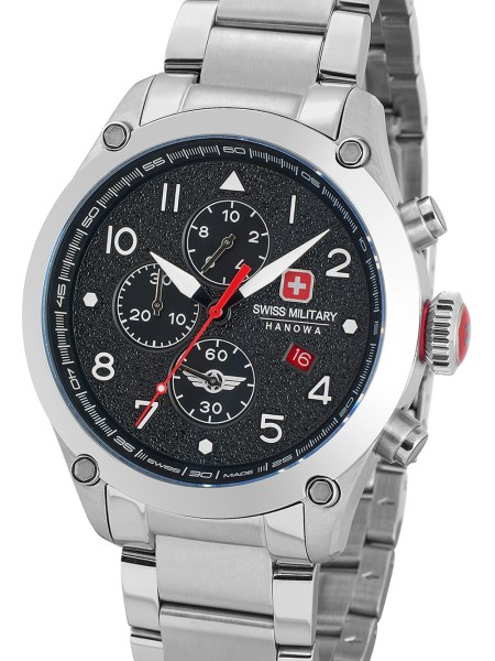 Swiss Military Hanowa SMWGI2101501 montre pour homme, acier inoxydable sangle