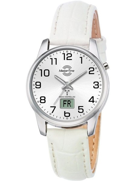 Master Time MTLA-10798-42L ladies' watch, real leather strap