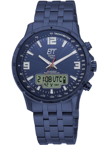 ETT Eco Tech Time EGS-11566-31M Reloj para hombre, correa de acero inoxidable