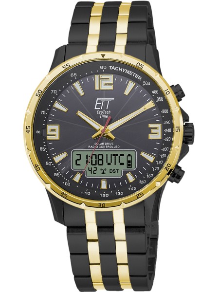 ETT Eco Tech Time EGS-11567-21M Herrenuhr, stainless steel Armband