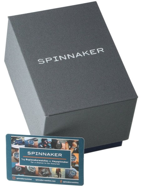 Spinnaker SP-5096-33 Reloj para hombre, correa de acero inoxidable