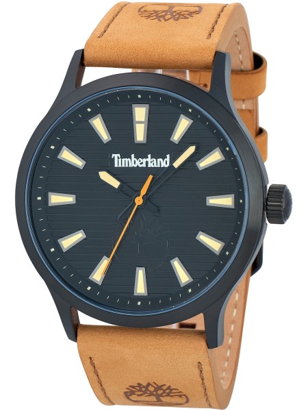Timberland TDWGA2152003 montre pour homme, cuir véritable sangle