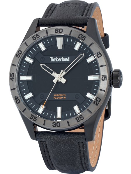 Timberland TDWGA2201203 men's watch, cuir véritable strap