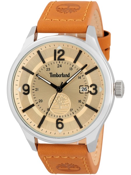 Timberland TBL14645JYS.07 men's watch, real leather strap