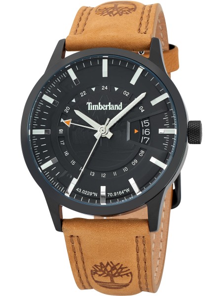 Timberland TDWGB2201504 men's watch, real leather strap