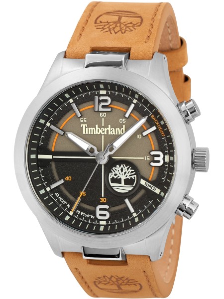 Timberland TDWGA2103302 men's watch, cuir véritable strap
