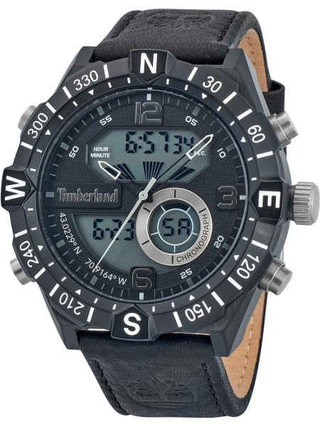 Timberland TDWGD2103201 men's watch, real leather strap