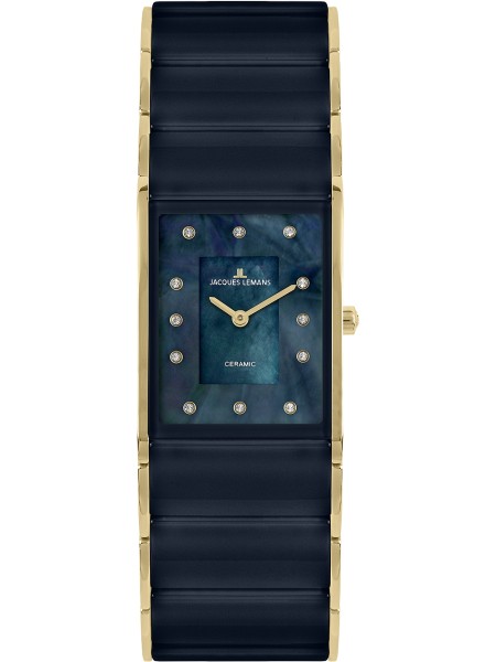 Jacques Lemans 1-1940L dámské hodinky, pásek ceramics