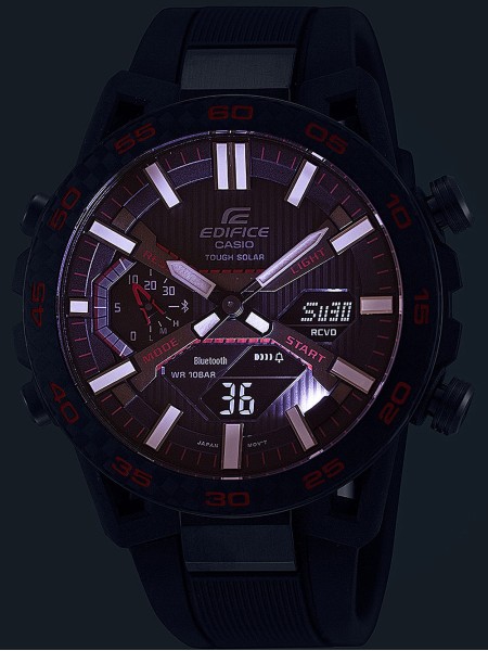 Casio ECB-2000PB-1AEF men's watch, resin strap