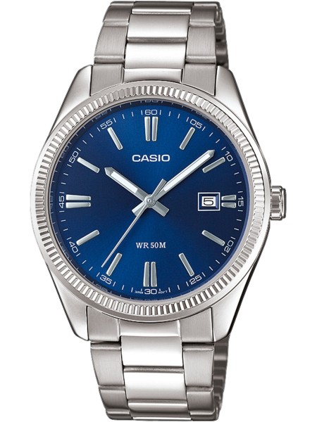 Casio MTP-1302PD-2AVEF Herrenuhr, stainless steel Armband