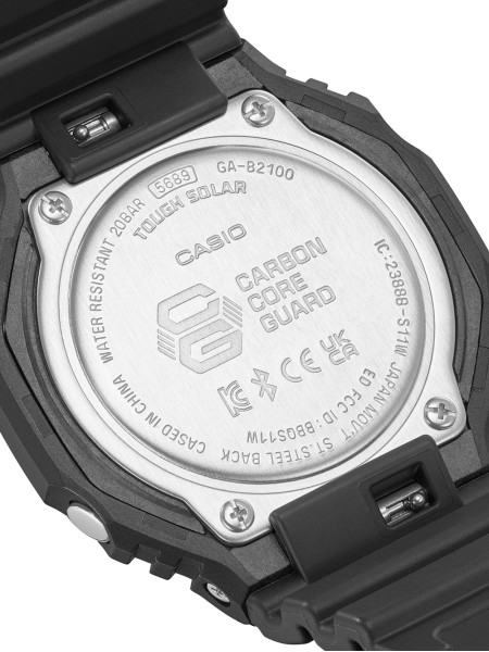 Casio GA-B2100-1AER Reloj para hombre, correa de resina