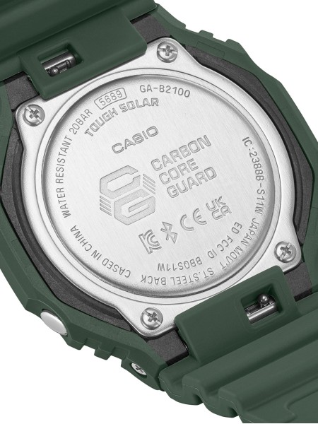 Casio GA-B2100-3AER men's watch, resin strap